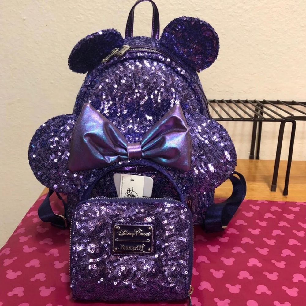 Purple Potion Bundle Backpack, Wallet, Ears - Picture 1 of 8